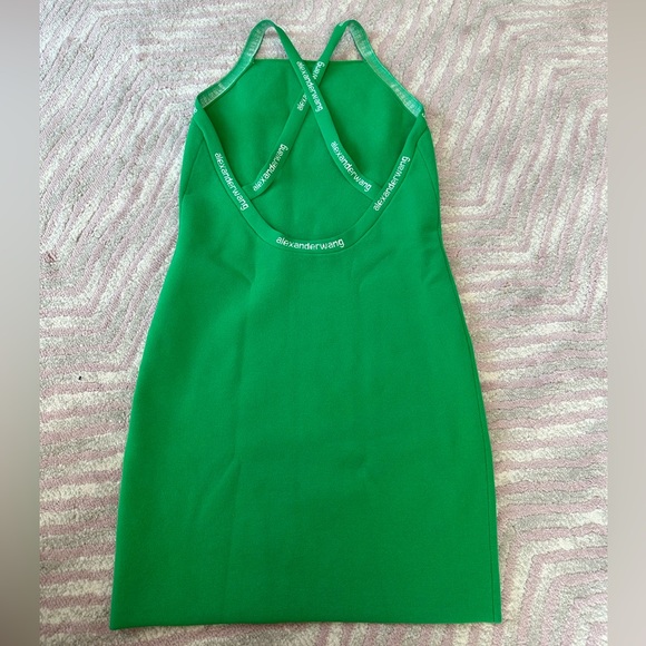 Alexander Wang green dress size S in very good condition - Picture 2 of 4